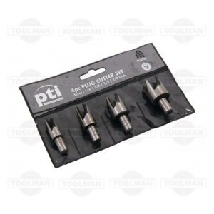 PTI 4 Pce Plug Cutter Set
