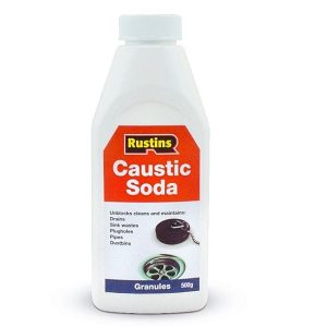 RUSTINS CAUS500 Caustic Soda Granules 500g (EACH)