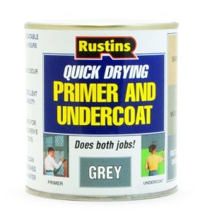 Qd Int/Ext Wood Primer/Undercoat Grey 250ml (EACH)