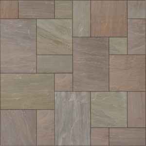 Raj Green Sandstone Natural Paving 15.25m2