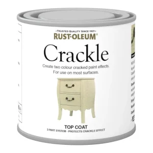 Rust-Oleum Multi Surface Crackle Effect Top Coat 250ml