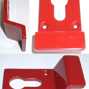 Cylinder Pull Euro 80x41mm Hewi Ruby Red (EACH)