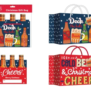 XM7107 Beer Gift Bags – 2 Assorted Designs
