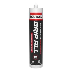 Soudal Grip All Solvent Based Adhesive 290ml