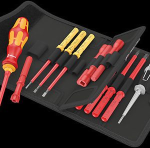Kraftform Kompakt VDE 18 Universal 18 pieces Interchangeable Screwdriver Set
