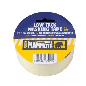 Everbuild Mammoth Low Tack Masking Tape 25m