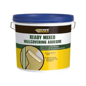Everbuild Ready Mixed Wallcovering Adhesive 4.5kg